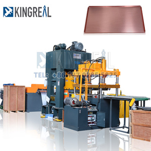 완전 자동 600x1200mm 금속 천장 타일 생산 라인 천공 금속 시트 제조 기계 CE 인증 공장 가격 - Product Image 1
