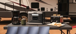 Quiet 2400W 2160Wh LiFePO4 Solar Generator 400W MPPT UPS Function OEM/ODM EU/US Stock for Home Emergency Use Car - Product Image 1