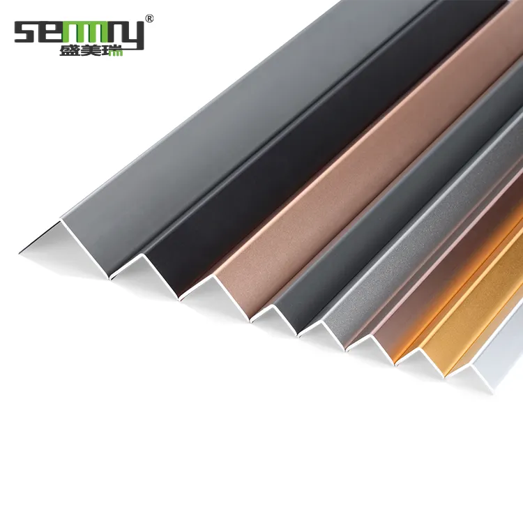 New Chất Lượng Cao Kim Loại Nhôm Tile Trim Giá Bán Buôn Trang Trí Nhôm Hồ Sơ