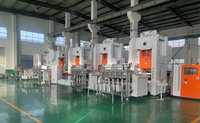 Machine automatique LK-T130 pour la fabrication de barquettes en aluminium, ligne de poinçonnage de barquettes en aluminium à cadre en H