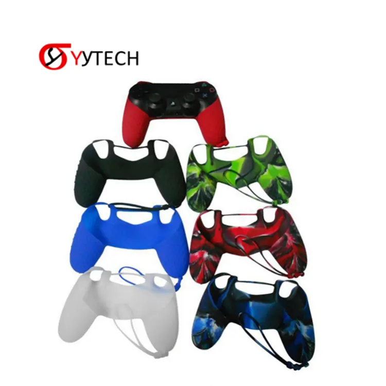 Hot Game Controller Schutz Shell Skin Hands ch laufe Silikon hülle für PlayStation 4 PS4 Gamepad Zubehör