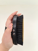 Brosse corporelle en bois naturel de qualité supérieure, à marque privée, pour brossage à sec de la peau, brosse de bain