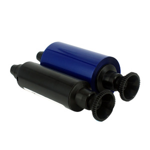 페블 4 에볼리스 블랙 레진 화이트 PVC 카드 인쇄 열 리본 롤 ID 카드 컬러 프린터 리본 - Product Image 4