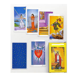 100 styles de cartes de tarot, vente en gros de jeux de tarot en vrac, cartes de tarot oracle holographiques brillantes - Product Image 2