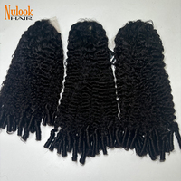 Pelucas de Cabello Humano Rizado Birmano con Densidad del 250% y 300%, Sin Pegamento, con Frente de Encaje, Venta al por Mayor, Pelucas con Frente de Encaje HD 13x4 para Mujeres Negras