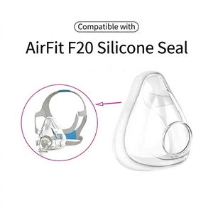 <span class=keywords><strong>Mascarilla</strong></span> Facial Completa CPAP, Repuestos y Accesorios de Silicona <span class=keywords><strong>AirFit</strong></span> <span class=keywords><strong>F20</strong></span> S/M/L, Cojín Anti-Fugas para Ventilador de Terapia del Sueño ResMed - Product Image 4