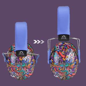 सभी दिन के लिए नरम इयरपैड के साथ पुनः प्रयोज्य फोल्डेबल बच्चे अर्मफ का अध्ययन हल्के वजन कस्टम बच्चों की सुनवाई सुरक्षा - Product Image 4