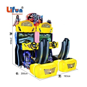 <span class=keywords><strong>Macchina</strong></span> da <span class=keywords><strong>gioco</strong></span> Arcade per 2 giocatori a gettoni secondo <span class=keywords><strong>simulatore</strong></span> di corse automobilistiche gemelle disponibile per la vendita - Product Image 5