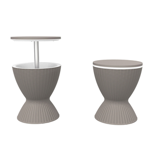 Outdoor Bar Ice Bucket Garden Portable Drinks Wine <strong>Beer</strong> Cooler <strong>Table</strong> - Product Image 1