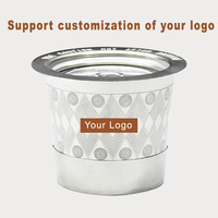 Créez vos propres filtres à café réutilisables pour K-Cup, en acier inoxydable 304, filtres rechargeables pour K-Duo Gen 1 K-Classic B155