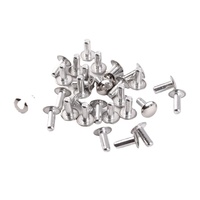 Capuchon rond en acier inoxydable, couple de v, rivets en aluminium pour poêle à frire antiadhésive, ustensiles de cuisine, poignées rivetées ou poignées soudées