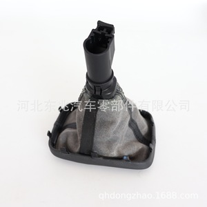 Hyundai Car Gear <b>Shift</b> <b>Knob</b> Black Leather Ergonomic Design For Modern Vehicles DZ20 Q3 K3 - Product Image 4