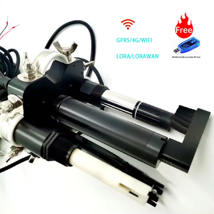 เซ็นเซอร์ตรวจวัดคุณภาพน้ำ IoT สำหรับตรวจสอบค่า pH, EC, ORP, ความขุ่น, DO, แอมโมเนีย, ไนเตรต, ออกซิเจนละลายในน้ำ สำหรับระบบตรวจสอบน้ำในระบบเพาะเลี้ยงสัตว์น้ำ - Product Image 1