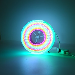 <span class=keywords><strong>Tira</strong></span> de Luz <span class=keywords><strong>LED</strong></span> COB de Alta Densidad <span class=keywords><strong>RGB</strong></span> RGBIC Ajustable, Cinta Flexible sin Puntos, DC 12V 24V CRI 90 IP65 Impermeable para Iluminación Lineal - Product Image 5