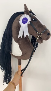 CHIQUEカスタマイズホビーホーススティック現実的なヘッドホース玩具子供用取り外し可能なスティック - Product Image 2