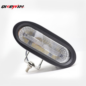 QIDEWIN 6-Inch <b>LED</b> <b>Work</b> <b>Light</b> Dual Color Spot <b>Light</b> For Off-Road Vehicle Roof Mount - Product Image 1