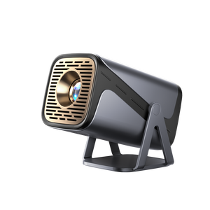 Short-Throw <b>Projector</b> 720P Support <b>4K</b> Android 11 Wireless Screen Mirroring 200 Lumens Indoor Outdoor Use - Product Image 1