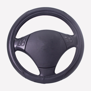 Coprivolante in Fibra di Carbonio Stile Sportivo Antiscivolo Traspirante Accessori Interni Auto per <span class=keywords><strong>Fiat</strong></span> Astra - Product Image 2