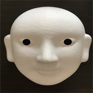 Máscara de <span class=keywords><strong>Halloween</strong></span> en blanco para pintura de bricolaje-Arte de cara de dibujos animados, artesanía para colorear de la Ópera de Pekín - Product Image 2