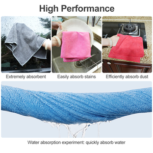 Serviettes de <span class=keywords><strong>lavage</strong></span> microfibres sans bords pour le nettoyage et le séchage de la carrosserie automobile – <span class=keywords><strong>Produit</strong></span> économique pour le detailing - Product Image 4