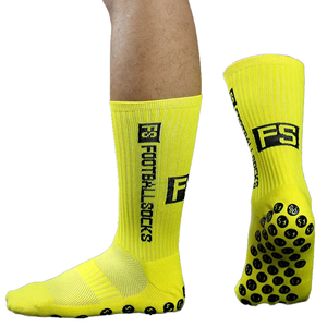 Chaussettes de sport respirantes à séchage rapide pour hommes, vente en gros OEM, motifs et logos personnalisés, chaussettes de course athlétiques, chaussettes de cheville antidérapantes - Product Image 2