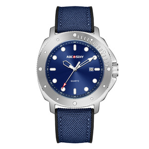 Montre sportive pour homme en quartz étanche avec affichage lumineux - Montre-bracelet pour affaires - Product Image 5