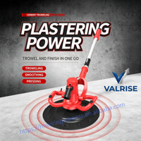 Machine à enduire le ciment et le mortier 220V 110V, machine à projeter le ciment, état neuf, outil de plâtrage avec lampe LED et perche télescopique