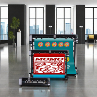 Plotter de Corte Automático MOMOTECH 60\" com Motor Servo para Escritório Inclui Software Signmaster para Design de Sinalização