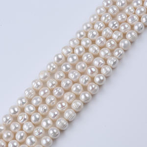 Perles de culture d'eau douce naturelles Zhuji, ovales baroques, 12-13 mm, en forme de pomme de terre, pour collier et bracelet DIY, vente en gros - Product Image 2