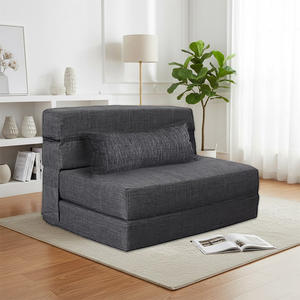 Canapé-lit pliant OEM, matelas pliable pour <span class=keywords><strong>chambre</strong></span> et salon, chaise-lit avec housse lavable pour invités - Product Image 1