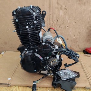 Brandneuer Zweirad-Motorradmotor 150ccm 1-Zylinder Luftgekühlt mit Fünf-Gang-Getriebe Kostenloser Versand China - Product Image 2