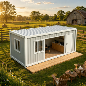<span class=keywords><strong>Maison</strong></span> conteneur préfabriquée en kit, bâtiment modulaire pour l'hébergement des travailleurs agricoles, le logement du personnel agricole <span class=keywords><strong>et</strong></span> les projets ruraux - Product Image 1