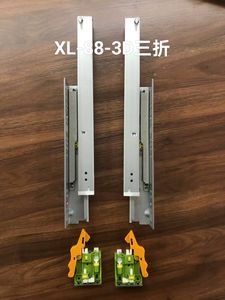Fabrika Özel Üretim Modern Mutfak Alt Montaj Hidrolik Çekmece Rayı Yumuşak Kapanışlı Ağır Hizmet Tipi Sürgülü Çekmeceler <span class=keywords><strong>3</strong></span> Katlı Ray - Product Image 3