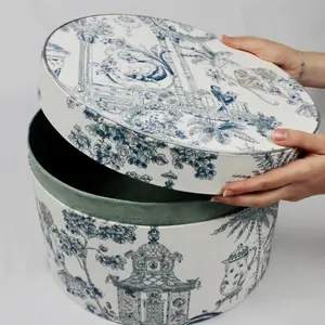 The manufacturer can customize and design cylindrical and round paper tubes, as <b>well</b> as high-grade cardboard giftpackaging <b>boxes</b> - Product Image 5