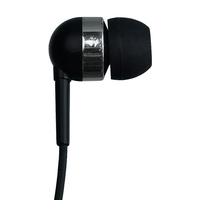 Mini auricular estéreo con cable para teléfono móvil de 3,5mm con micrófono en la oreja