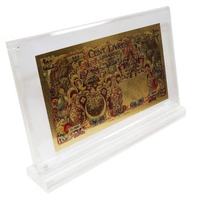 Cadre de présentation de billets et de devises en acrylique double face, écologique, avec taille et épaisseur personnalisables, idéal pour les cadeaux