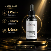 Vente en gros de sérum facial à l'acide salicylique 30ml 60ml pour éliminer l'acné avec emballage privé