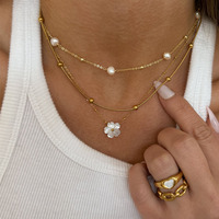 Collier en gros à assembler soi-même avec pendentif cœur en zircon plaqué or et pendentif cœur chromé en forme de cœur d'amour