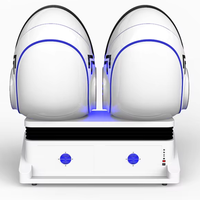 Chaise VR 9D avec console de jeu de réalité virtuelle 3D, simulateur de conduite, accepteur de billets pour centre commercial intérieur
