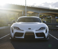 Vente en gros de diffuseur de becquet de lèvre de pare-chocs avant de style Vrs pour Toyota Gr Supra A90 A91 Mk5