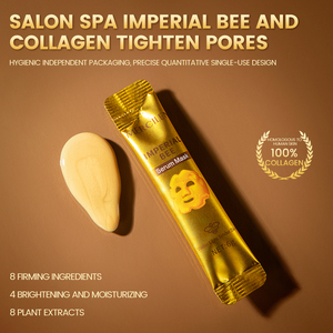 Collageno MERCILEN notte Peel Off maschera facciale idratante Anti Anti invecchiamento rughe 24k oro pappa reale <span class=keywords><strong>collagene</strong></span> Peel Off maschera facciale - Product Image 5