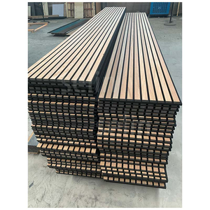 Потолочные панели Oem Odm деревянные планки акустические стеновые панели из дубового дерева akustik akupanel акустические панели - Product Image 1