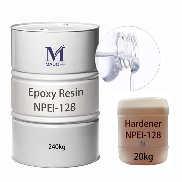 Epoxy resin and Hardener Hot Sale Resin Transparent Liquid resina epoxi and hardener for table kitchenware resin kit