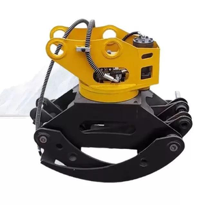 Nouvelle pelle hydraulique Haoen 6 tonnes, accessoire <span class=keywords><strong>grappin</strong></span> de préhension pour scie, pièces de machines de construction forestière, engrenage de tronçonneuse - Product Image 1