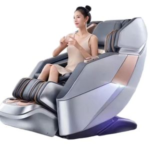 Manipulador 4D de lujo, silla masajeadora eléctrica de aire Shiatsu moderna, masaje de cuerpo completo de 150kg con funciones rodantes de calefacción para pies - Product Image 1