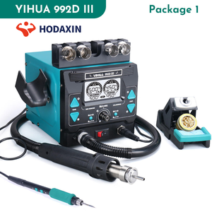 Kit de fer à souder haute puissance YIHUA992D-III 1000W avec station de soudage de précision <span class=keywords><strong>2</strong></span> en 1 compatible C245 C210 - Product Image 2