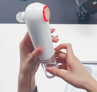 Nouveau Nettoyeur de points noirs à oxygène et eau chaude 2026 personnalisable, aspirateur facial à petites bulles pour un nettoyage en profondeur des pores