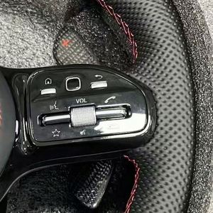 Volant en cuir pour <span class=keywords><strong>Mercedes</strong></span> Benz W204 W205 W212 W213 W221 A45 AMG C63 W206 E63 G63, très demandé - Product Image 4