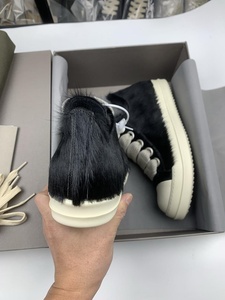 Produits de dropshipping 2026 : Chaussures décontractées à lacets pour hommes, chaussures de skate en fourrure véritable, tendance et à la mode - Product Image 5