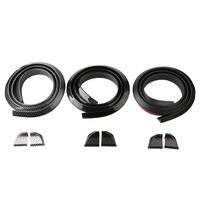 Accessoires de voiture Décoration extérieure Protection de porte de voiture noire Protection de carrosserie Bande de protection de porte